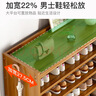 苡茉鞋柜家用門(mén)口簡(jiǎn)易收納神器省空間分層隔板實(shí)木入戶(hù)門(mén)鞋架7層70寬 曬單實(shí)拍圖