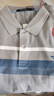 七匹狼短袖T恤男士夏季冰爽絲光純棉POLO體恤衫條紋休閑上衣服男裝服飾 曬單實(shí)拍圖