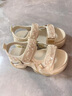 百麗（Belle）厚底老爹運(yùn)動(dòng)涼鞋女商場(chǎng)款休閑涼鞋B3V1DBL4 米色 35 (225mm) 曬單實(shí)拍圖