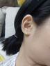 千葉珠寶 合成寶石耳釘 多巴胺七彩泡泡潮流設(shè)計古法金藝 送女友計價 小版黃色/金重約1.75g/支持多退少補(bǔ) 曬單實(shí)拍圖