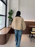 波司登輕薄羽絨服女短款90絨翻領(lǐng)菱格巴恩風(fēng)保暖外套B250135332 曬單實拍圖