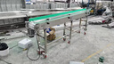 青月月pom柔性鏈板環(huán)形輸送機304不銹鋼平頂鏈輸送機瓶子塑料鏈板轉彎 柔性鏈板輸送機 曬單實拍圖