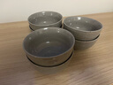 蘇氏陶瓷（SUSHI CERAMICS）星光灰芝麻釉點(diǎn)6只裝米飯碗湯碗5英寸西式螺紋飯碗 曬單實(shí)拍圖