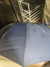 天堂 雙人晴雨傘三折 晴雨傘三折10骨超大加固黑膠防曬傘 霧蘭灰 曬單實(shí)拍圖