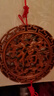 孔儒軒純桃木新年福字?jǐn)[件實木客廳中國結(jié)掛件喬遷書房四季平安納福禮品 20厘米桃木福字五福臨門掛件 曬單實拍圖
