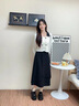 CHERY KALLY【銀影斑斕】潮牌氣質(zhì)單鞋女2025新款秋季女士增高真皮小皮鞋女 黑色 Black 37 曬單實(shí)拍圖