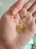 周大生玲瓏花蝶蝴蝶項鏈女純銀S925國潮琺瑯鎖骨鏈閨蜜生日禮物送女友 曬單實拍圖