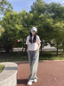 直筒天絲牛仔褲女春夏2025新款薄款寬松顯瘦松緊腰冰絲拖地闊腿褲 復(fù)古藍-常規(guī)款 XL 曬單實拍圖