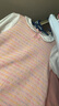 笛莎（DEESHA）童裝女童2025春季新款兒童韓版時(shí)尚小女孩可愛娃娃領(lǐng)香風(fēng)假兩件裙 柔粉色 140 曬單實(shí)拍圖