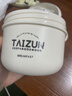 WCZ日本早餐杯帶蓋勺豆?jié){杯粥杯酸奶杯燕麥杯沖泡杯杯子家用便攜外帶 316不銹鋼內(nèi)膽--白色600ml+折疊湯勺 曬單實拍圖