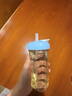HEGEN海格恩兒童吸管杯蓋通用奶瓶杯子配件1-3歲直飲喝水杯蓋藍色 曬單實拍圖