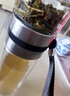 德國水杯茶水分離泡茶杯耐熱防燙辦公玻璃杯雙層過濾便攜杯子男士 泡茶師【高硼硅加厚底】 450ml 曬單實拍圖