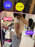 UR2025秋季新款女裝簡(jiǎn)約設(shè)計(jì)感披肩式修身短袖T恤UWU450013 曬單實(shí)拍圖