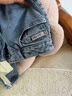 Calvin KleinJeans【復刻90系列】25春夏新款女士ck淺色直筒牛仔褲47B908G 曬單實拍圖