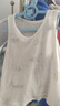 童泰（TONGTAI）嬰兒背心夏季純棉寶寶衣服兒童護(hù)肚馬甲男童女童打底內(nèi)衣提花 藍(lán)色 100 曬單實(shí)拍圖