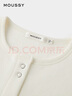 moussy 早春新品設(shè)計感通勤廓形溫柔針織外套女010HSS80-0150 011米白色 均碼 曬單實拍圖