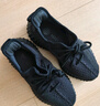 阿迪達(dá)斯YEEZY350黑瑪瑙椰子夏日透氣青少年學(xué)生運動休閑鞋 37 曬單實拍圖