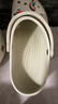 卡駱馳（crocs）經(jīng)典Clog男女洞洞鞋一腳蹬沙灘鞋 CR10001-2Y2  37  曬單實(shí)拍圖
