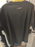 可口可樂(lè )（Coca-Cola）短袖T恤男女同款休閑寬松經(jīng)典基礎打底衫 星塵黑 2XL 曬單實(shí)拍圖
