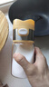 HUYO廚房定量鹽罐按壓式撒鹽神器家用高顏值玻璃調(diào)料罐控量0.5g食鹽瓶 定量鹽瓶200ml【蛋黃】 曬單實拍圖