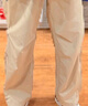 gxg.jeans男裝基礎(chǔ)寬松休閑長(zhǎng)褲25年夏新品 淺咖色 175/L 曬單實(shí)拍圖