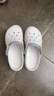 斯凱奇（Skechers）怪獸洞洞鞋涼鞋女士夏季厚底泡泡鞋軟底透氣沙灘鞋溯溪鞋111581 曬單實拍圖