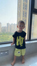 G.DUCKKIDS小黃鴨男童夏裝套裝2024新款兒童衣服韓版時(shí)尚一歲寶寶運(yùn)動(dòng)兩件套 黑色 90 尺碼1~2歲【 80-90cm】 曬單實(shí)拍圖