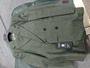 By Creations柏品進口VBC羊毛亞麻西服套裝男士商務(wù)職業(yè)正裝新郎結(jié)婚西裝禮服 墨綠色 46 曬單實拍圖