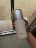 飛利浦（PHILIPS）車載隨行電熱水杯便攜迷你家用燒水杯316不銹鋼內(nèi)膽電熱杯保溫杯 0.4L 【車載燒水杯】韶華杏 曬單實(shí)拍圖