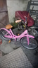 女孩學(xué)生車(chē)輕便自行車(chē)大童女成人兒童男女單車(chē)折疊20-22-24寸淑女 櫻花粉 黑輪胎 24英寸 【折疊】免充氣 曬單實(shí)拍圖