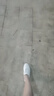 ShanBu男鞋小白鞋低幫透氣鞋子男一腳蹬輕便懶人韓版男士休閑板鞋布鞋男 白色 41 碼 曬單實(shí)拍圖