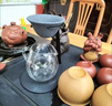WEIYI無孔茶漏茶漏茶漏過濾器陶瓷茶漏微孔陶瓷茶漏公道杯茶水分離器 無孔茶漏【茶濾+支架】 （不含公道杯） 曬單實拍圖