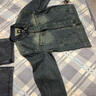 Lee25春夏新品舒適版字母Logo摩登中性男長袖夾克外套休閑潮流 復(fù)古藍(lán) M 曬單實(shí)拍圖