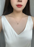 春淺葫蘆925銀和田玉項(xiàng)鏈女生生日七夕情人節(jié)禮物女士鎖骨鏈 曬單實(shí)拍圖