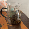 天喜（TIANXI）公道杯耐熱玻璃透明一體月牙茶壺過濾茶水分離家用分茶器茶具套裝 【耐熱防爆】綠色580ml 曬單實(shí)拍圖