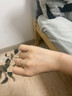 UOSU尾戒銀戒指男款高級感食指單身戒痞帥莫比烏斯環(huán)戒指簡約個性學生 潮流型男戒【開口可調(diào)節(jié)】 曬單實拍圖