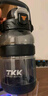 TKK運(yùn)動(dòng)水杯大容量噸頓桶水壺tritan耐高溫食品級(jí)兒童杯子學(xué)生大肚杯 曬單實(shí)拍圖
