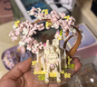 發(fā)光游樂(lè)園系列拼裝模型玩具花季禮物女孩生日禮物 云間摘星 曬單實(shí)拍圖
