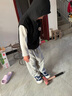 迷你木木屋兒童馬甲春秋男童女童衛(wèi)衣連帽馬甲休閑百搭 黑色開車狗 130  曬單實拍圖