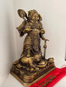 爵世皇庭黃銅趙公明神像擺件家用招店鋪供奉財(cái)武財(cái)神趙公明騎虎像銅像擺件 7號(hào)新武財(cái)神 曬單實(shí)拍圖