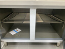 美凌時尚家操作臺冰柜冷藏工作臺商用冰箱奶茶店設(shè)備全套水吧臺不銹鋼保鮮 【雙溫款】1.5M-0.8M-0.8M 【全銅管制冷丨一級節(jié)能省電丨品牌壓縮機】 曬單實拍圖