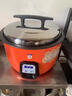 半球電飯鍋商用大容量食堂飯店酒店用超特大號不粘鍋多功能老式電飯煲 36升橙色-帶蒸籠特厚45-55人使用 曬單實(shí)拍圖