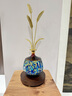 歲歲平安大漆銅花瓶麥穗高檔入戶門玄關(guān)擺件客廳沙發(fā)角幾喬遷禮物 4#全銅【歲歲平安】 曬單實拍圖