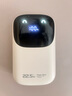 紐曼（Newmine）自帶線充電寶【3C認(rèn)證|可上飛機(jī)】20000毫安時(shí)PD20/22.5W超級(jí)快充Q萌便攜雙向快充移動(dòng)電源 奶茶色 曬單實(shí)拍圖