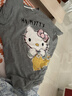 俊俊穗迪美hellokitty睡衣女夏季2025年新款純棉短袖短褲大碼學(xué)生可愛家居服 短-DMY-957 XL （適合120-140斤） 曬單實拍圖