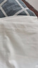 羅蒙夏季薄款T恤男潮流寬松刺繡印花短袖上衣高級(jí)感重磅百搭男士衣服 白色 XL 適合135-145斤穿 曬單實(shí)拍圖
