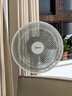 美的（Midea）電風扇 家用七葉立式落地扇宿舍臥室輕音節(jié)能搖頭桌面小風扇大風力空氣循環(huán)風扇 SAF30AC  曬單實拍圖