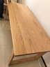 林氏家居北歐實木餐桌椅組合家用吃飯桌子LH043 2.0米桌+椅*4 曬單實拍圖