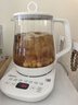 美的（Midea）養(yǎng)生壺 1.5L全自動煮茶壺 24h預(yù)約燒水壺 12小時智能恒溫 11檔控溫電熱水壺 花茶壺煮茶器MK-Y12Q 曬單實拍圖