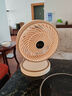 駱駝電風(fēng)扇家用桌面風(fēng)扇臺(tái)扇大風(fēng)力循環(huán)扇制冷學(xué)生宿舍臥室客廳辦公室風(fēng)扇學(xué)生辦公室臺(tái)扇 升級(jí)款循環(huán)扇-米色【搖頭/2檔大風(fēng)力】 標(biāo)配【1.3米電源線】 曬單實(shí)拍圖